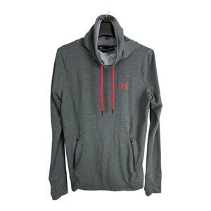 Under Armour Womens Jacket Adult Size Medium Cowl Neck Pull Over Long Sleeve